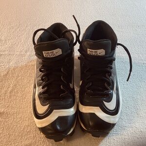 Nike Black and White Kids Sneakers